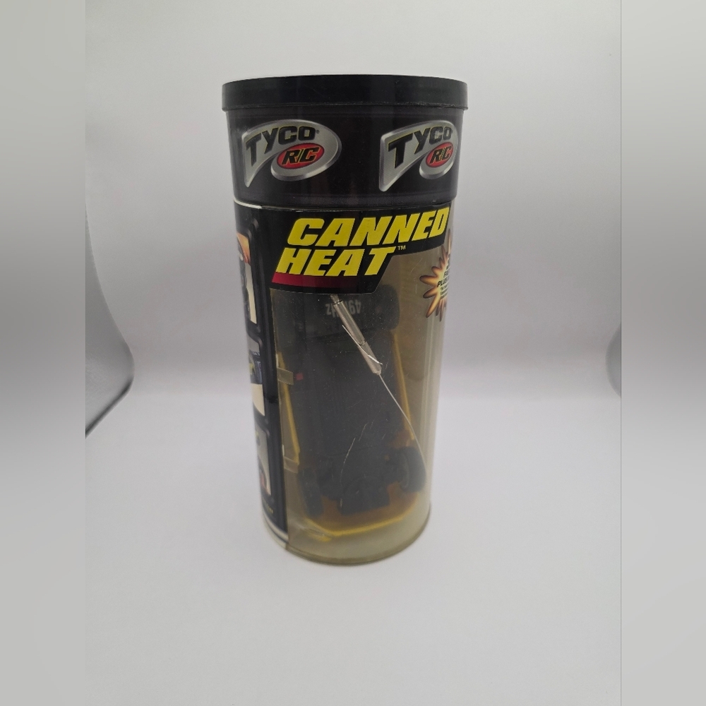 Vintage Canned Heat Tyco Yellow Toy Car